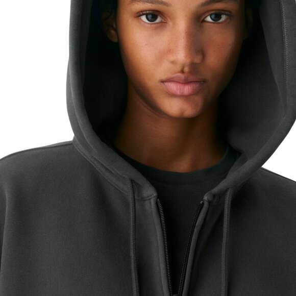 NWT Aritzia Cozy Sweatfleece Boyfriend Boxy Zip Hoodie - Picture 2 of 10